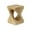Natural, variant on Modern Side Table, Twist Spiral Shape Coffee Tables, Wood-like Texture Magnesium Oxide Side Table With Hollowed Center For Reception Room Bedroom Living Room
