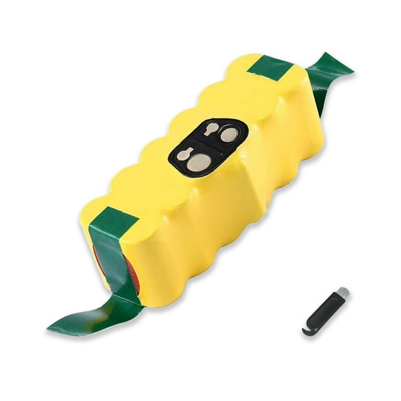 Robot Vacuum Cleaner NiMH Battery Sweeping Mopping Rechargeable Battery Replacement for iRobot Roomba R3 500/600/700/800/900 Series -14.4V 3500mAh