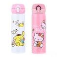 thumbnail image 2 of Sanrio-taza térmica de dibujos animados Kawaii Kuromi Cinnamoroll Melody, botella de agua deportiva portátil al aire libre, botella de acero inoxidable al vacío, 2 of 5