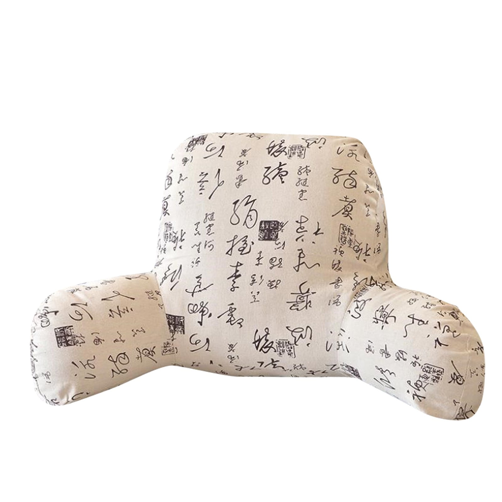 Plush Big Backrest Reading Rest Pillow Lumbar Support Chair Cushion