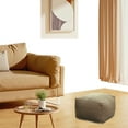 thumbnail image 4 of WLIZJ Clearance Sale! Under $10 Footstool Ottoman Footstool Multifunctional Square Pouf Square Floor Cushion Seat Cushion Cover for Home Room, 4 of 10