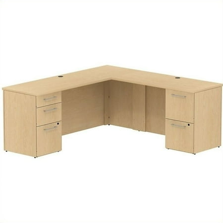 Bush Business 300 Series 72 L Shaped Computer Desk In Natural