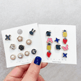 thumbnail image 2 of Broche sin costuras, estilo ins, botón antibrillo, botón de camisa de estilo pequeño, joyería linda para mujer, 2 of 6
