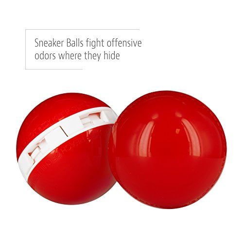 Sof Sole Sneaker Balls Shoe, Gym Bag, and Locker Deodorizer, 1 Pair, Ice