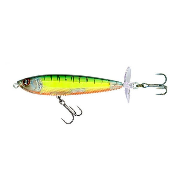 Yo-Zuri 3DB Prop 3.5" Topwater Hard Bait Lure, Prism Firetiger, 5/8 Oz ...