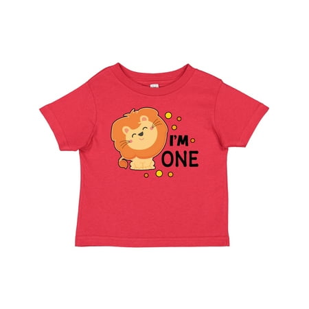 

Inktastic Im One with Cute Smiling Lion Gift Baby Boy or Baby Girl T-Shirt