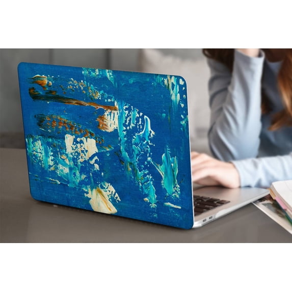 KSK KAISHEK Hard Case Cover Only Compatible Newest MacBook Pro 15 inchs with Retina Display Touch ID + Black Keyboard Cover Model: A1707/A1990 (Painting 40)