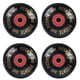 thumbnail image 2 of PUENTe 4 Unids / Set Ruedas Cruiser Skateboard PU Long Board con Rodamientos ABEC-9, 2 of 9
