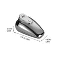 thumbnail image 3 of YIKA Motorcycle Tank Shaped Lighter Labor-saving Rocker Arm Ignition Straight Forward Windproof Lighter Black, 3 of 6