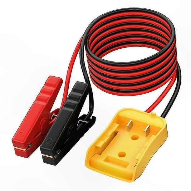 Portable Jump Start Cable for Car Auxiliary Starter Battery Jumper Adapter