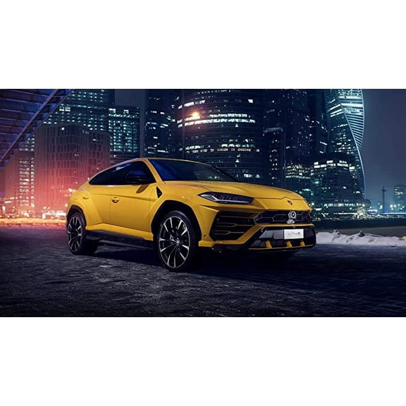 Iconic Arts Supercar- Lamborghini Urus SUV Laminated 18x24 Poster