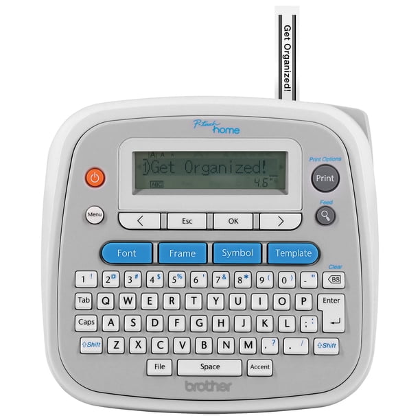 Rotuladora Brother P-Touch Home Personal PT-D202 Gris