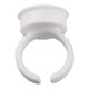 thumbnail image 3 of Taza de anillo de pegamento, 100 piezas de anillo de pegamento desechable paleta de anillo de pegamento paleta de tinta de pigmento eficiencia maximizada, 3 of 10