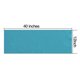 thumbnail image 5 of Toallas refrescantes Evapocool, 41,8" x 12", reutilizables, para bloquear el sol y enfriar al instante para actividades al aire libre, multiusos para deportes y entrenamientos, azul, verde y naranja, 5 of 8