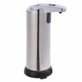 thumbnail image 1 of Automatic Soap Dispenser Touchless Stainless Steel Soap Dispenser IR Infrared Motion Sensor Hand Free Dish Soap Hand Sanitiser for Kitchen and Bathroom(Silver), 1 of 8