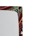 thumbnail image 3 of Ambesonne Tribal Fitted Sheet, Color Art, Full Size, Jade Ruby and Mustard, 3 of 3