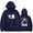 NAVY, variant on TX2 Hatchet Hoodie Men's Hip Hop Printing Pullover Hooded Sweatshirts