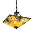 thumbnail image 3 of Meyda Tiffany 180479 Pinecone Ridge 4 Light 24" Wide Pendant - MultiColor, 3 of 5