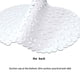thumbnail image 3 of Alfombrilla antideslizante para baño Alfombrilla para suelo Alfombra de PVC Alfombra antideslizante para ducharse y bañarse con ventosas, F430-147 Inevent HA000347-03B, 3 of 7