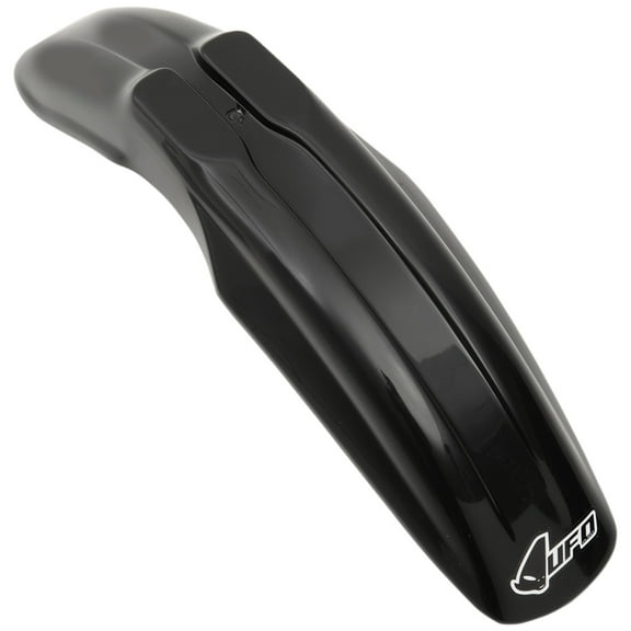 UFO Universal Supermoto Black Plastic Front Fender (PA01027-001)