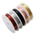 thumbnail image 1 of 5/6Roll Copper Wire Fishing Thread Making Bracelet Handmade Projects 5Pieces 04mm, 1 of 8