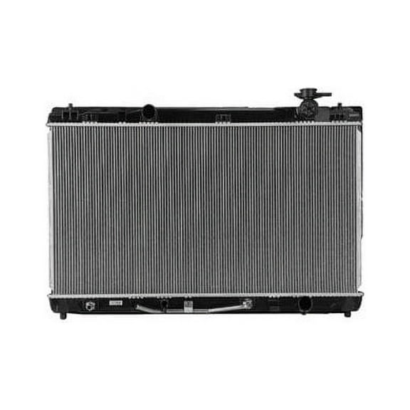 Radiator with Transmission Cooler- Compatible with 2007 - 2011 Toyota Camry 2.4L 2008 2009 2010