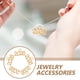 thumbnail image 3 of 100 dijes de aleación para hacer joyas, colgantes y llaveros, ideales para manualidades y electrónica artesanal. Incluyen un dije con el número del año., 3 of 8