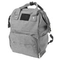 thumbnail image 4 of Mochila multifuncional Nikou para pañales de viaje impermeable gran capacidad color gris, 4 of 15