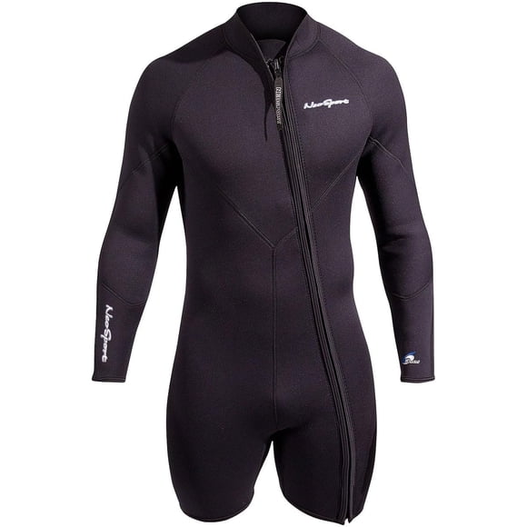 NeoSport Men's Premium Neoprene 3mm Waterman Wetsuit Jacket, X-Large