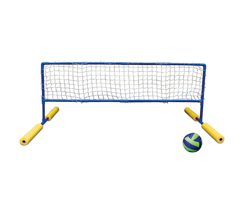 Swim Central 70" Super Water or Swimming Pool Volleyball Net and Ball Blue/Yellow