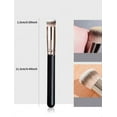 thumbnail image 3 of Makeup Foundation Soft Brush Angled Seamless Finish Synthetic Liquid Cream Cosmetics Contour Brush, 3 of 3