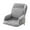 Grey, variant on USB Heated Seat Cushion with Lumbar Support Large Heating Area Heated Seat Pad Cover 3 Heat Settings for Office Chair Car Seat Home Use and Wheelchair Comfort