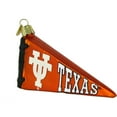 thumbnail image 2 of Old World Christmas Glass Blown Ornament, NCAA Texas Longhorns Pennant (With OWC Gift Box), 2 of 6