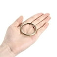 thumbnail image 4 of Anillo O de Metal Uxcell, Anillos No Soldados, para Bricolaje de Hardware en Cuero, Tono Bronce 38x3.8mm, 4 of 4