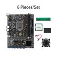 thumbnail image 4 of Conjunto de placa base B250C Gigabit a bordo de Rojo DDR4 64GB MEJOR MEMORIA PCI-E 4.0 Miner Equipment Desktop PC Actualización Inevent EL022798-00B, 4 of 7
