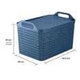 thumbnail image 4 of Canasta Azul Polycar 33L c/tapa, 4 of 5