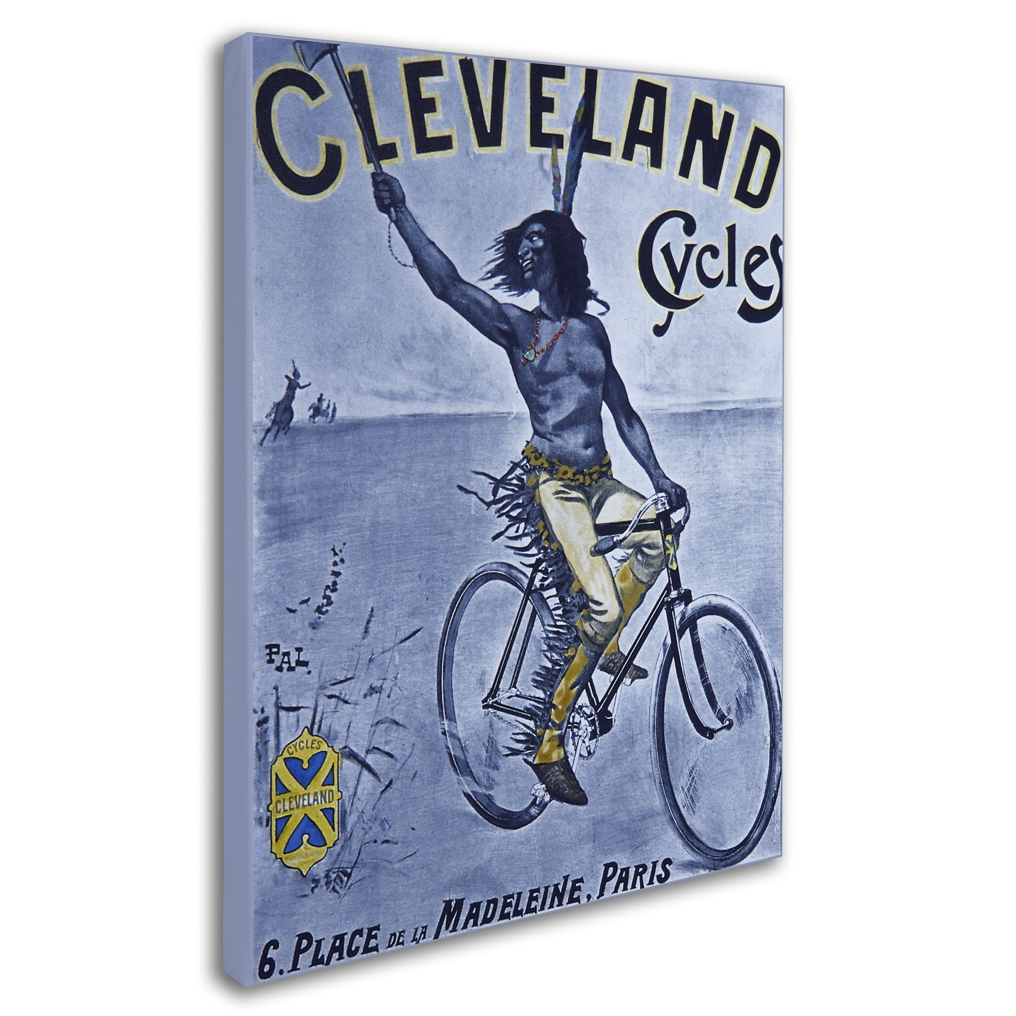 Trademark Fine Art "Bike 55" Canvas Art by Vintage Apple Collection