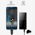 thumbnail image 4 of Mp3 Player With Bluetooth 5.3 Technology, High-Quality Portable Music Device With Hd Speaker, Touch Buttons For Seamless Control, Supports Expanded Storage Up To 128Gb, Ideal For, 4 of 8