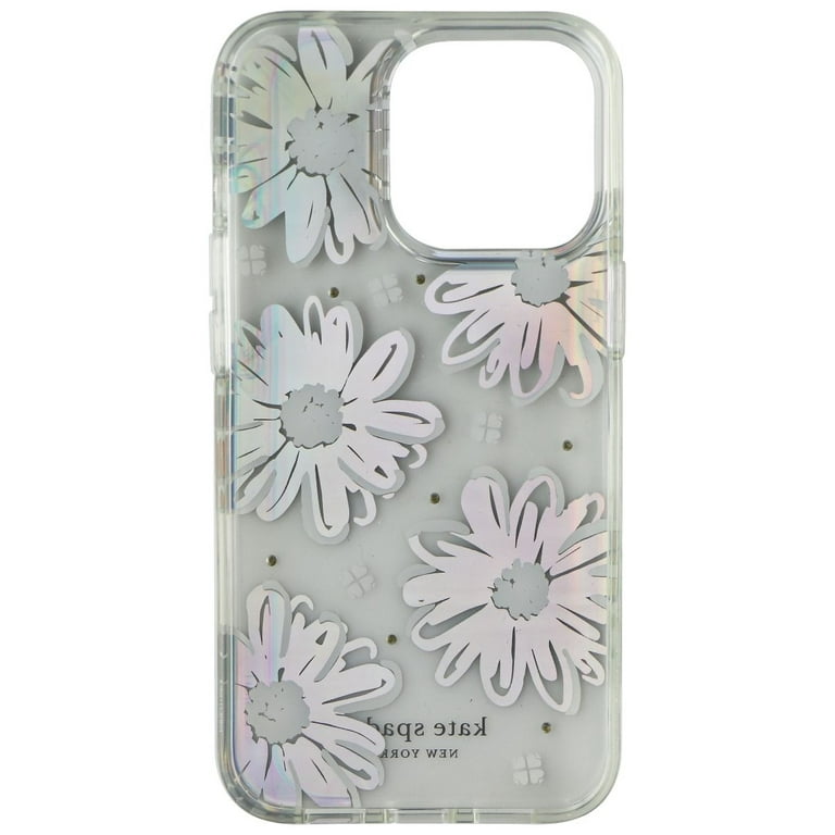 kate spade new york Tough Protective Case with MagSafe for iPhone 15 Pro  Max - Daisy Chain/Iridescent