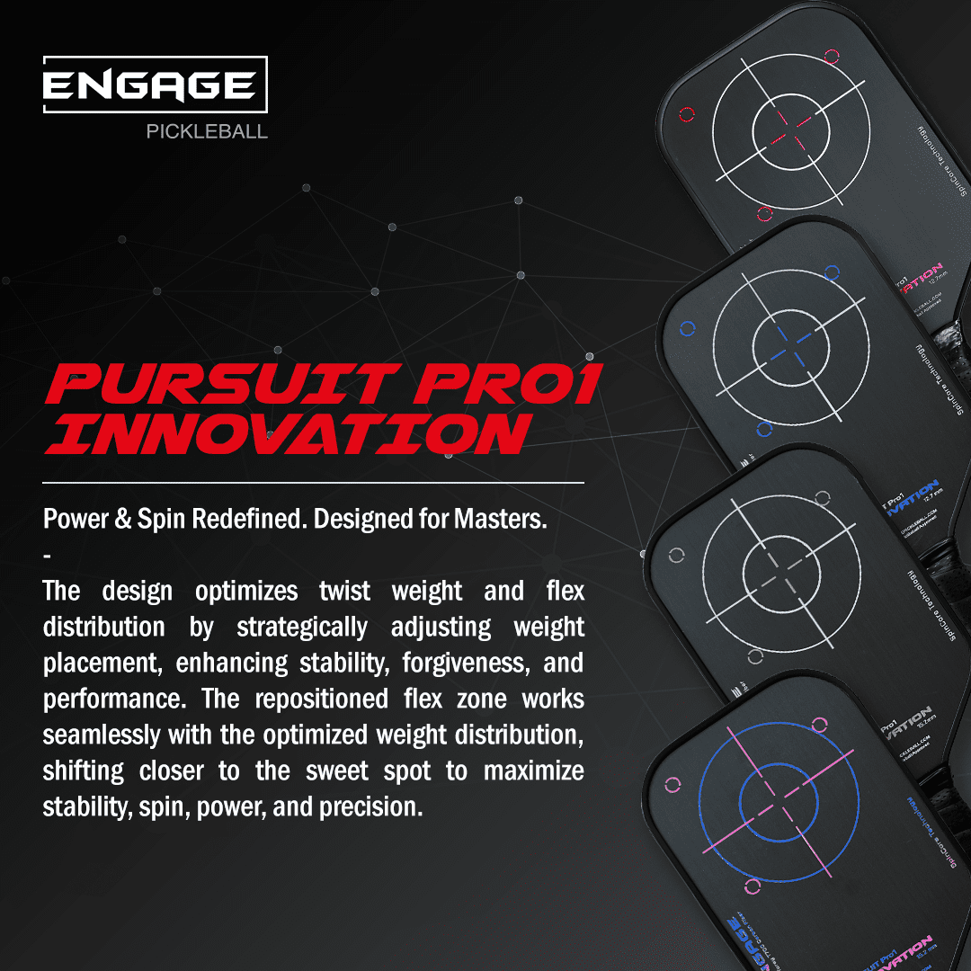 Engage Pursuit Pro1 Innovation 15.2mm Pickleball Paddle