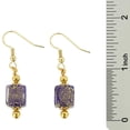 thumbnail image 4 of GlassOfVenice Murano Glass Antico Tesoro Cubes Earrings - Cobalt Blue, 4 of 5