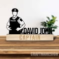 thumbnail image 5 of Craftnamesign Custom Wooden Police Desk Name Plate, Law Enforcement Metal Nameplate for desk, 5 of 5