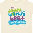 thumbnail image 4 of Inktastic My Daddy is the World’s Best Truck Driver Boys or Girls Toddler T-Shirt, 4 of 5