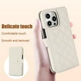 thumbnail image 2 of Allytechgroup Wallet Case for iPhone 11 Pro with Credit Card Slot, RFID Blocking PU Leather Case with Lanyard & Shoulder Strap & Kickstand Shockproof Bumper for Women Men, White, 2 of 8
