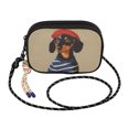 thumbnail image 2 of FORMRS Mini Crossbody Bag for Women Adjustable Rope Shoulder Casual Phone Purse, Dog Artist, 2 of 7