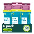 thumbnail image 1 of Toallitas desechables Goodwipes extra grandes, 108 unidades (6 paquetes), 1 of 1