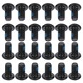 thumbnail image 2 of Tornillos de freno de disco, M5X10mm/0.4In 24 piezas T25 Tornillos de freno de disco Perno de rotor de freno de disco, Reparación de teclado para Deportes Ecomeon no, 2 of 5