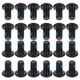 thumbnail image 2 of Tornillos de freno de disco, M5X10mm/0.4In 24 piezas T25 Tornillos de freno de disco Perno de rotor de freno de disco, Reparación de teclado para Deportes Ecomeon no, 2 of 5