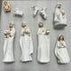 thumbnail image 5 of Christ Nativity Statue Nativity Scene Set Christmas Crib Statue Little Jesus Manger Miniature Church Decoration, 5 of 5