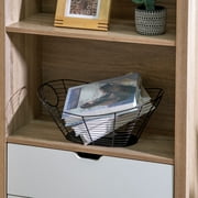 Homezone Black Handcrafted Wire Basket with Handles
